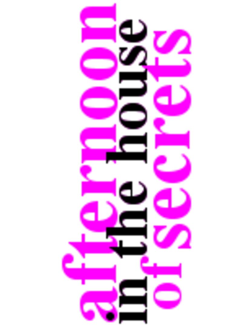 Afternoon in the House of Secrets Cover