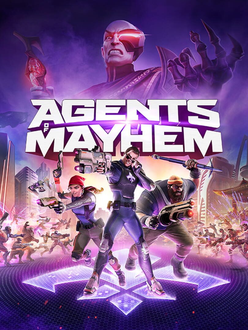 Copertina di Agents of Mayhem