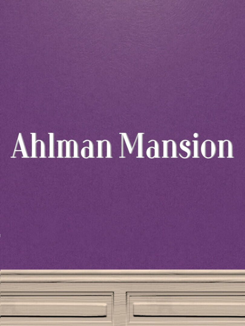 Ahlman Mansion 2020 Kapağı