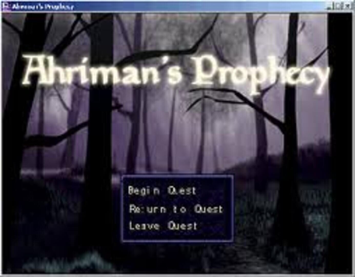Capa de Ahriman's Prophecy