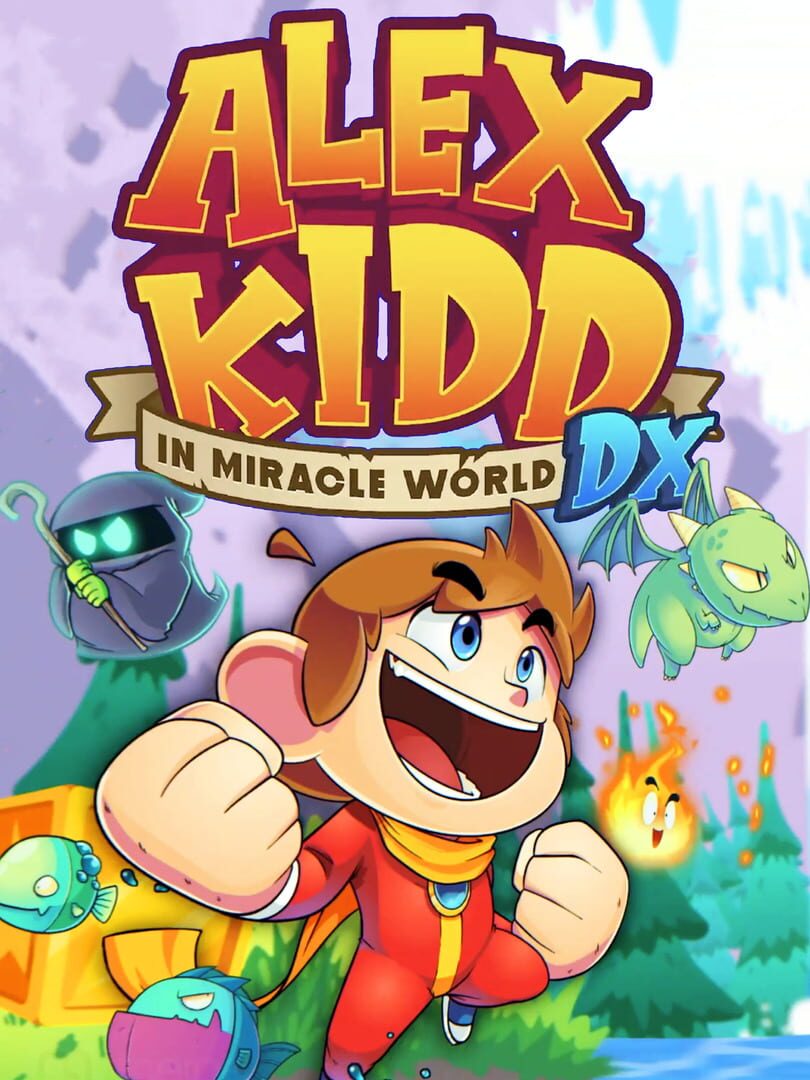 Alex Kidd in Miracle World DX Cover
