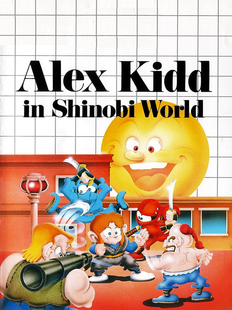 Alex Kidd in Shinobi World 커버
