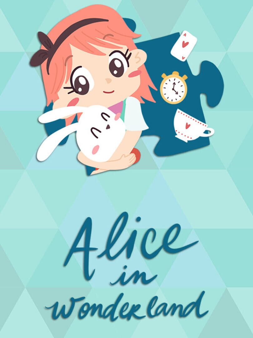 Alice in Wonderland: A Jigsaw Puzzle Tale Cover