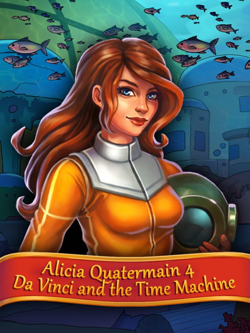 Couverture de Alicia Quatermain 4: Da Vinci and the Time Machine