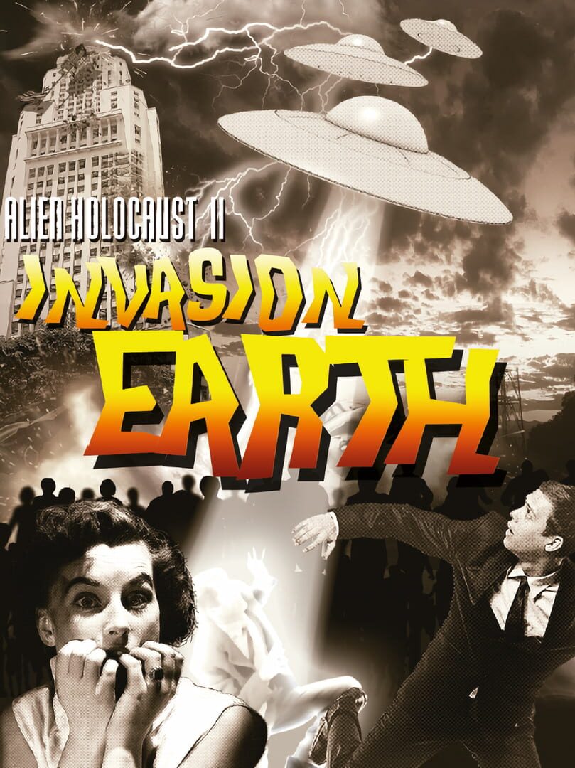 Couverture de Alien Holocaust II: Invasion Earth