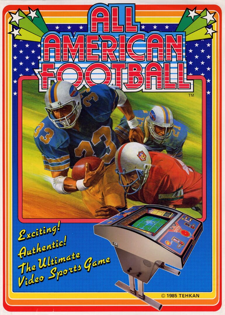 Capa de All American Football