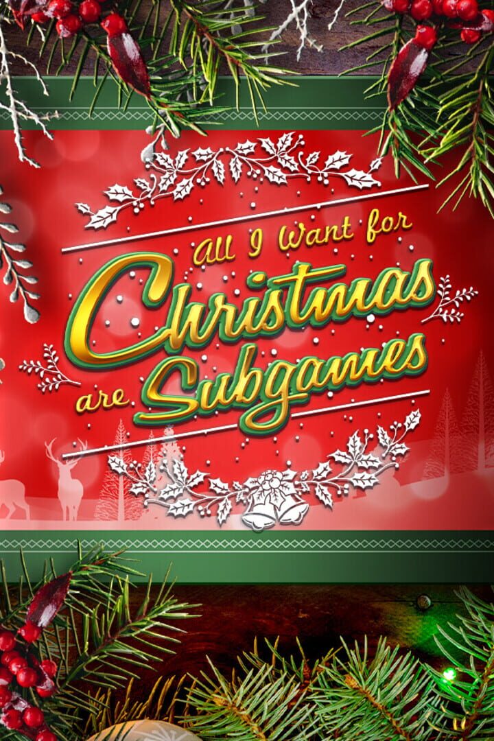 All I Want for Christmas Are Subgames Kapağı