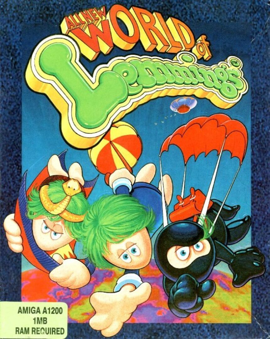 All New World of Lemmings Kapağı