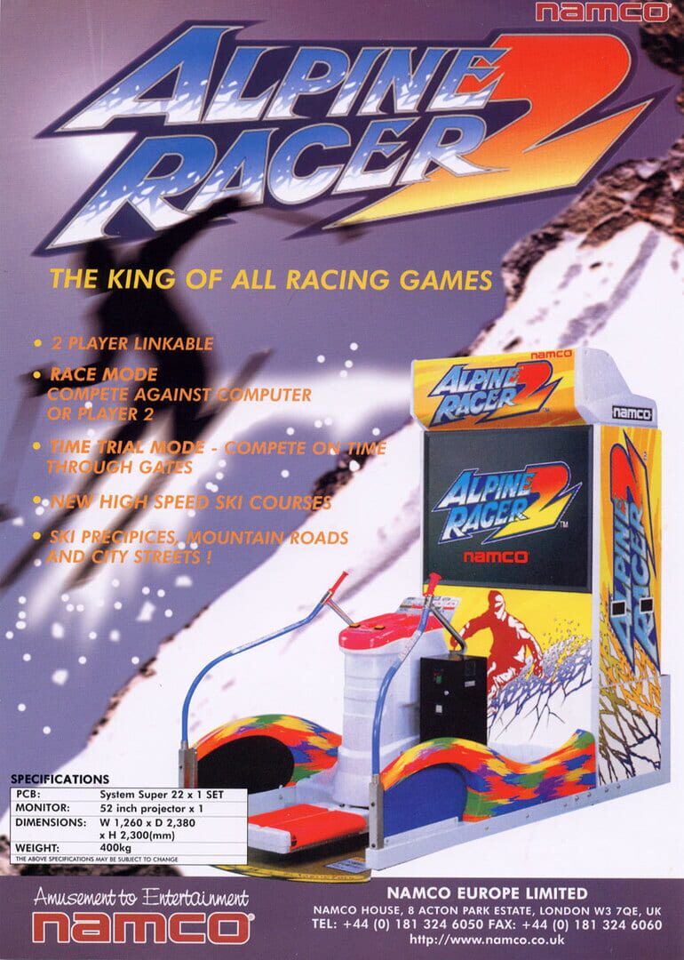 Alpine Racer 2 Cover