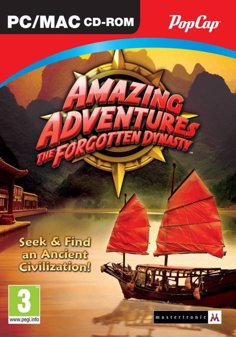 Capa de Amazing Adventures: The Forgotten Dynasty