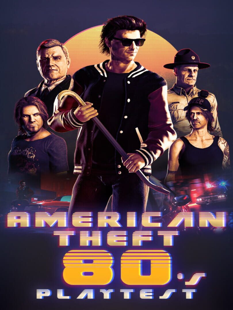 Portada de American Theft 80s