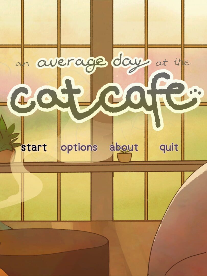 An Average Day at the Cat Café 커버