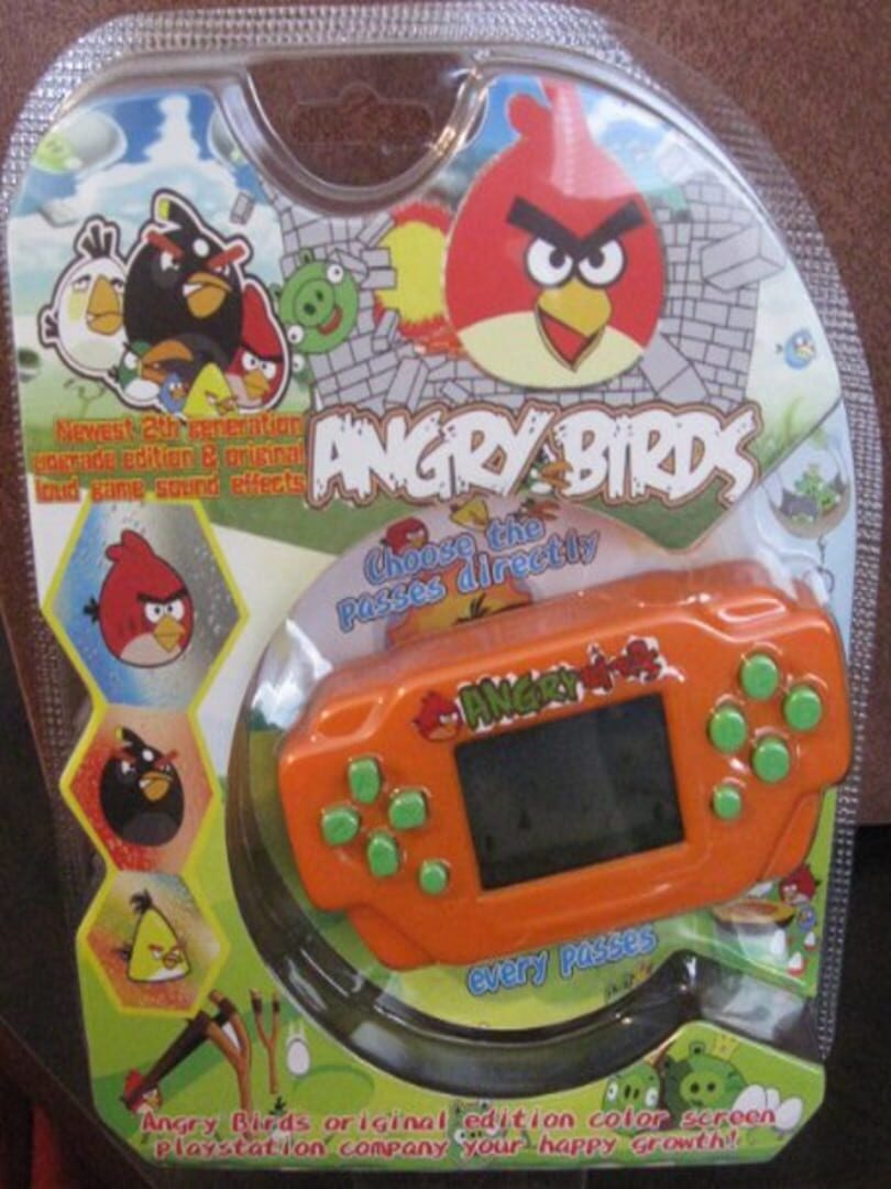 Capa de Angry Birds Electronic Handheld Game