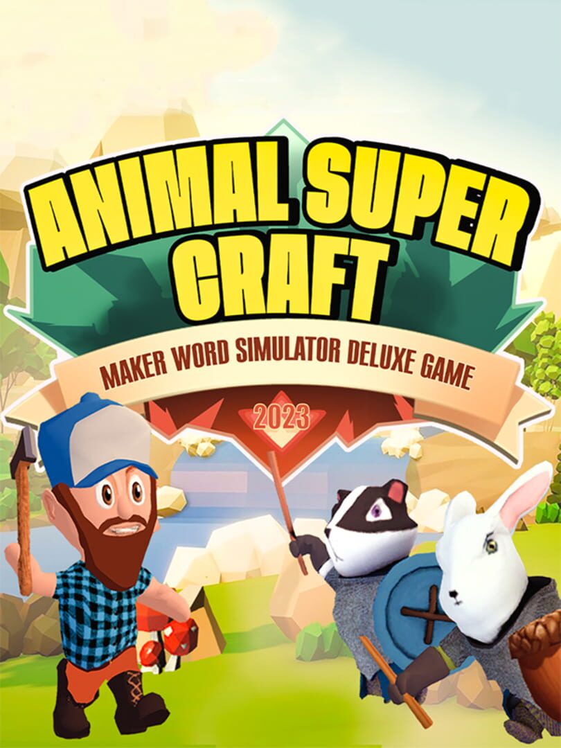 Capa de Animal Super Craft: Maker Word Simulator Deluxe Game 2023