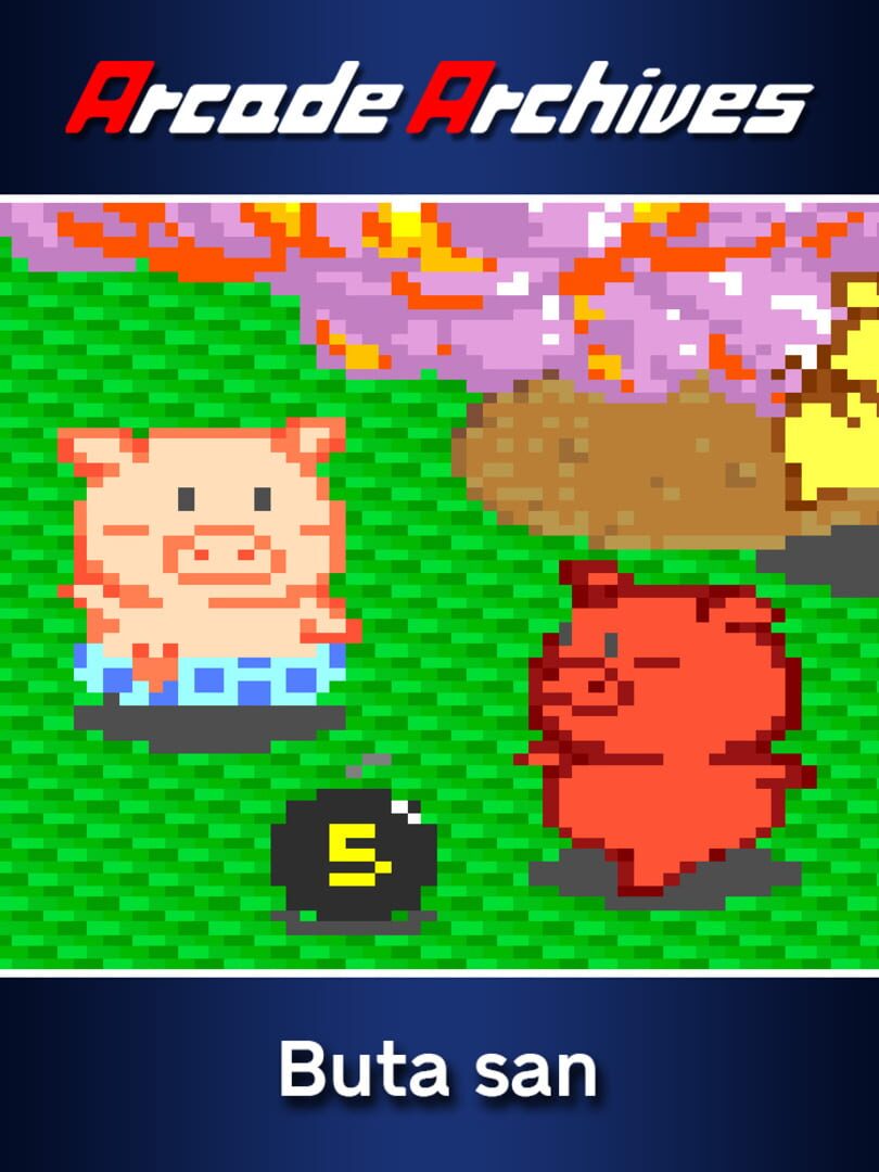 Copertina di Arcade Archives: Buta san