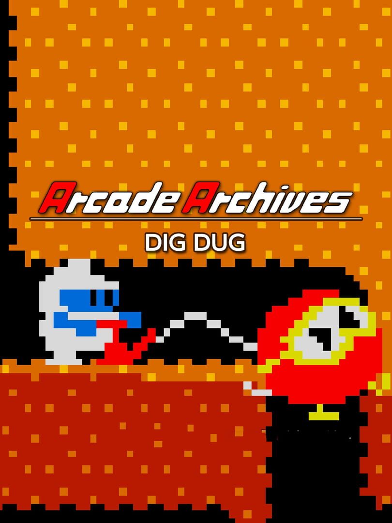 Arcade Archives: Dig Dug 커버