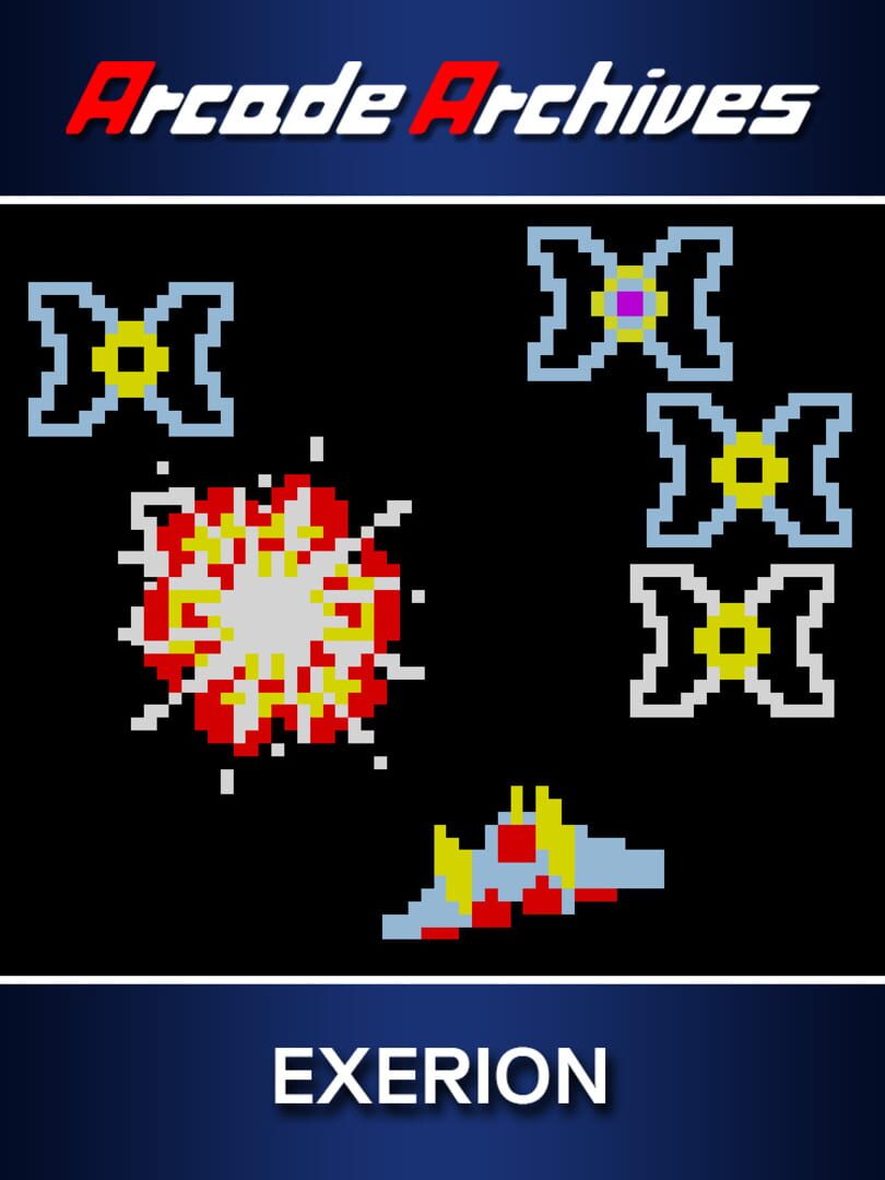 Capa de Arcade Archives: Exerion