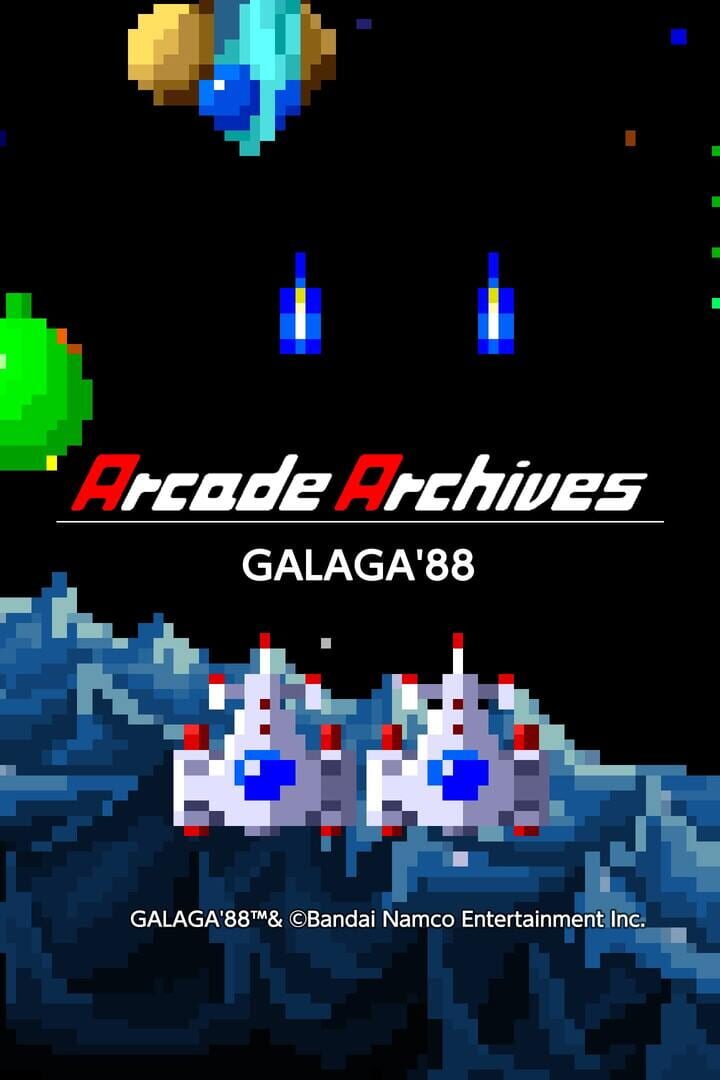 Couverture de Arcade Archives: Galaga '88