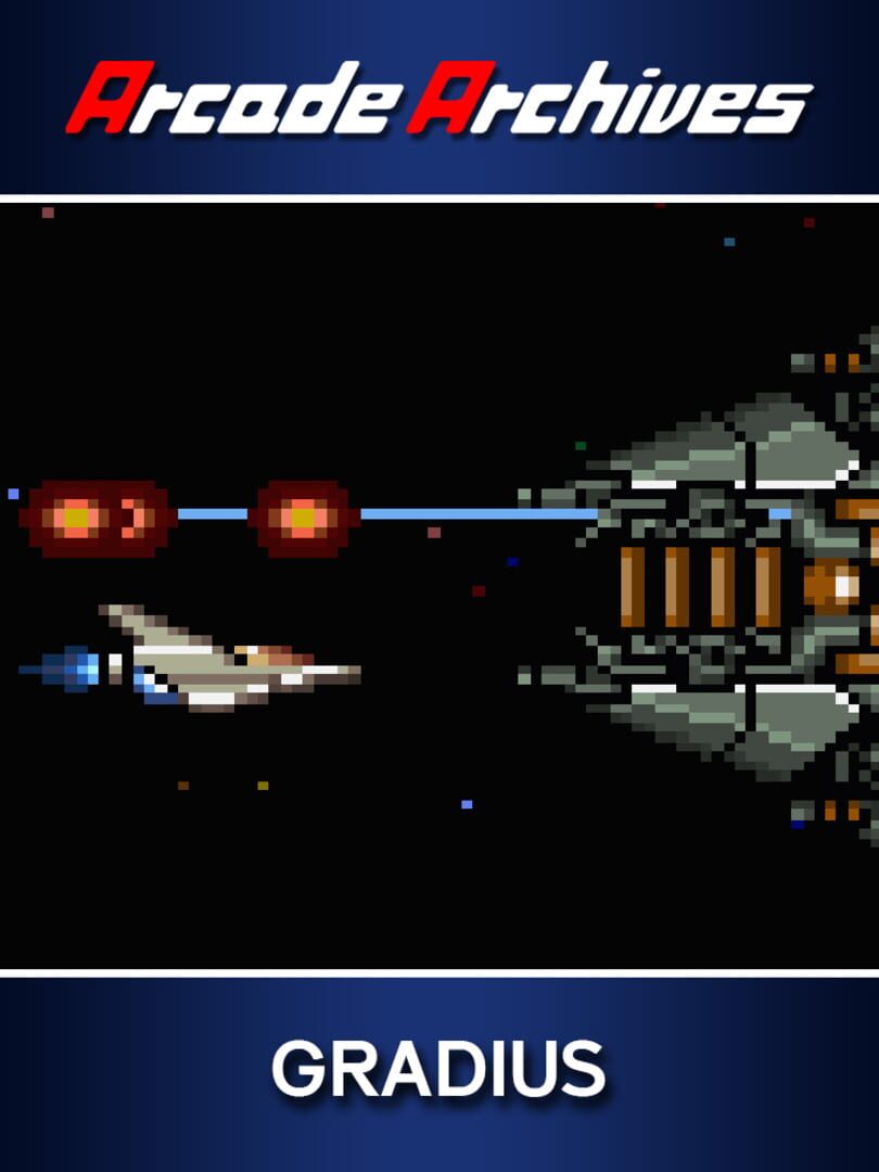 Portada de Arcade Archives: Gradius