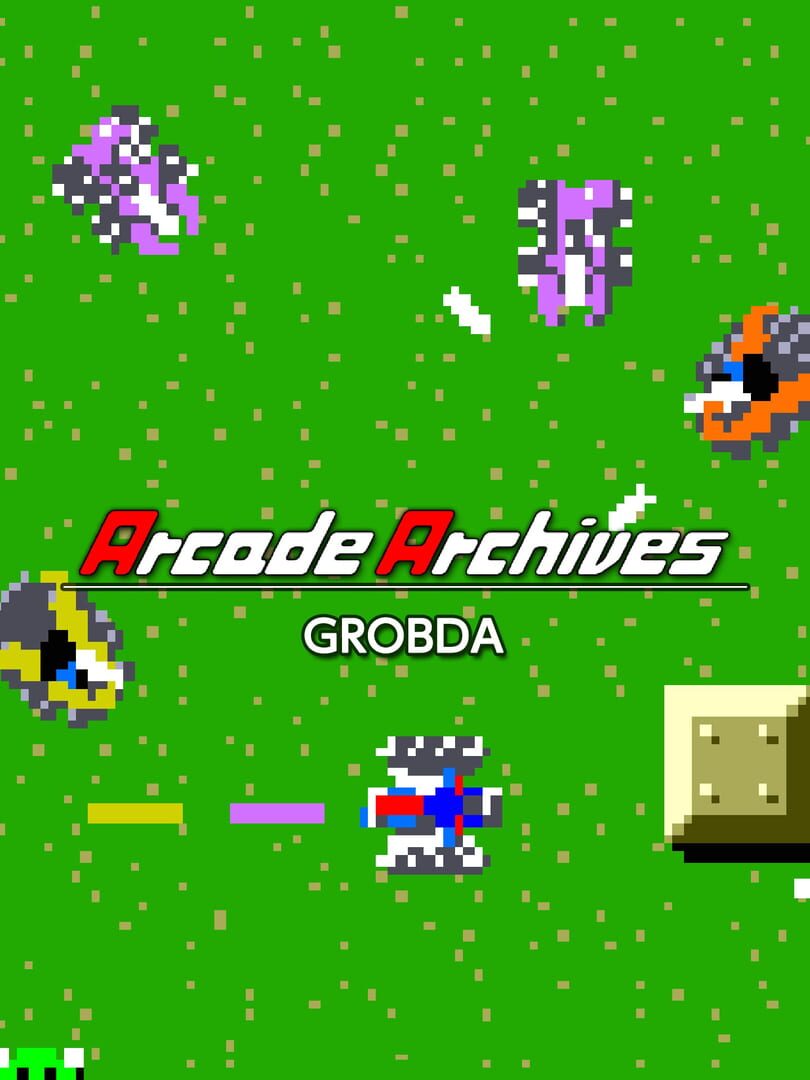 Arcade Archives: Grobda Cover