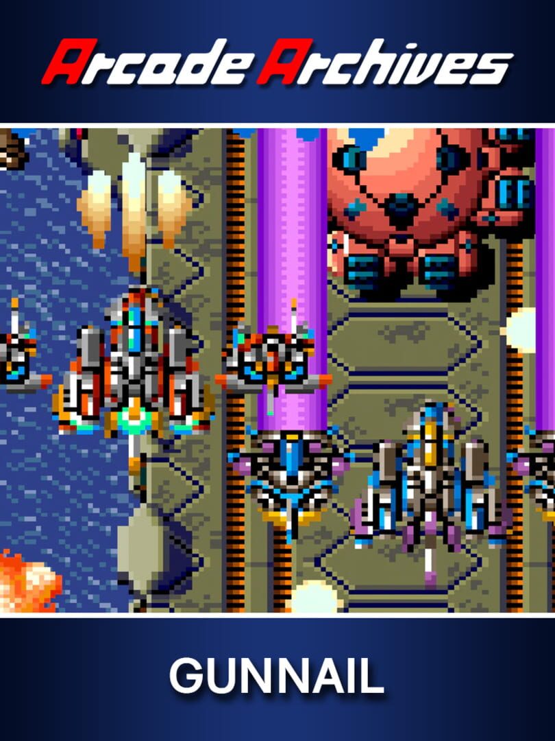 Couverture de Arcade Archives: GunNail