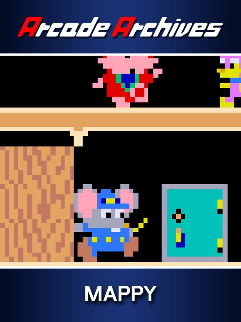 Capa de Arcade Archives: Mappy