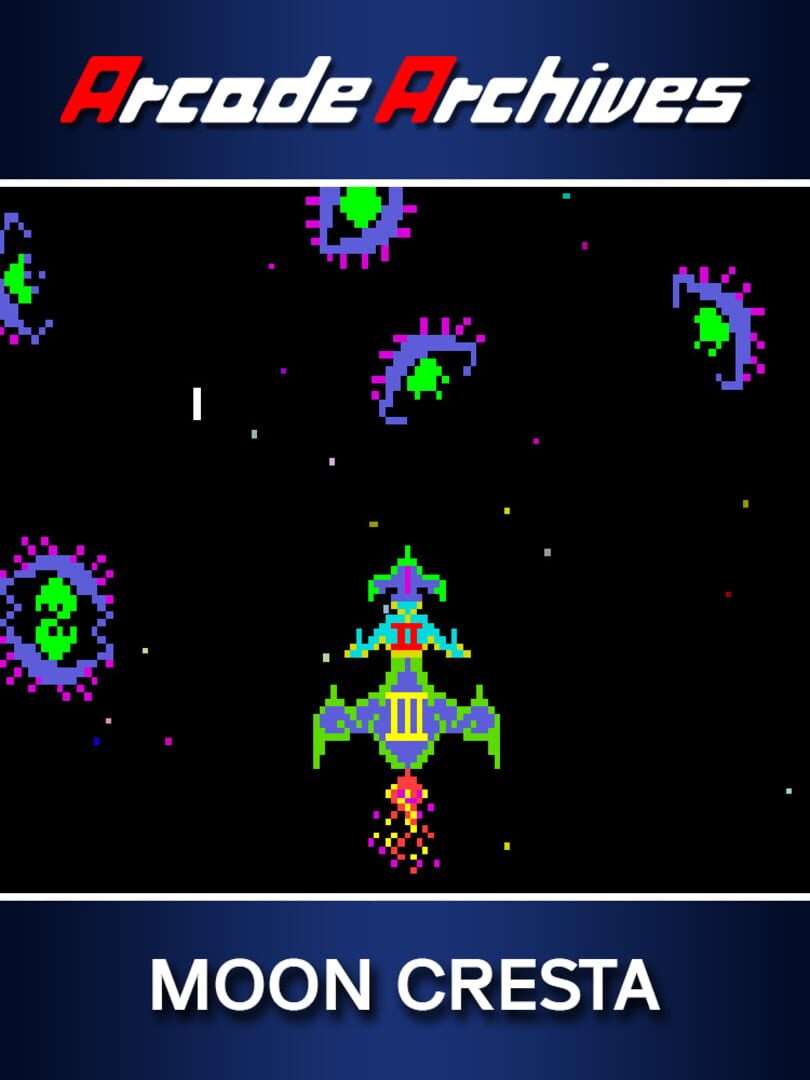 Copertina di Arcade Archives: Moon Cresta
