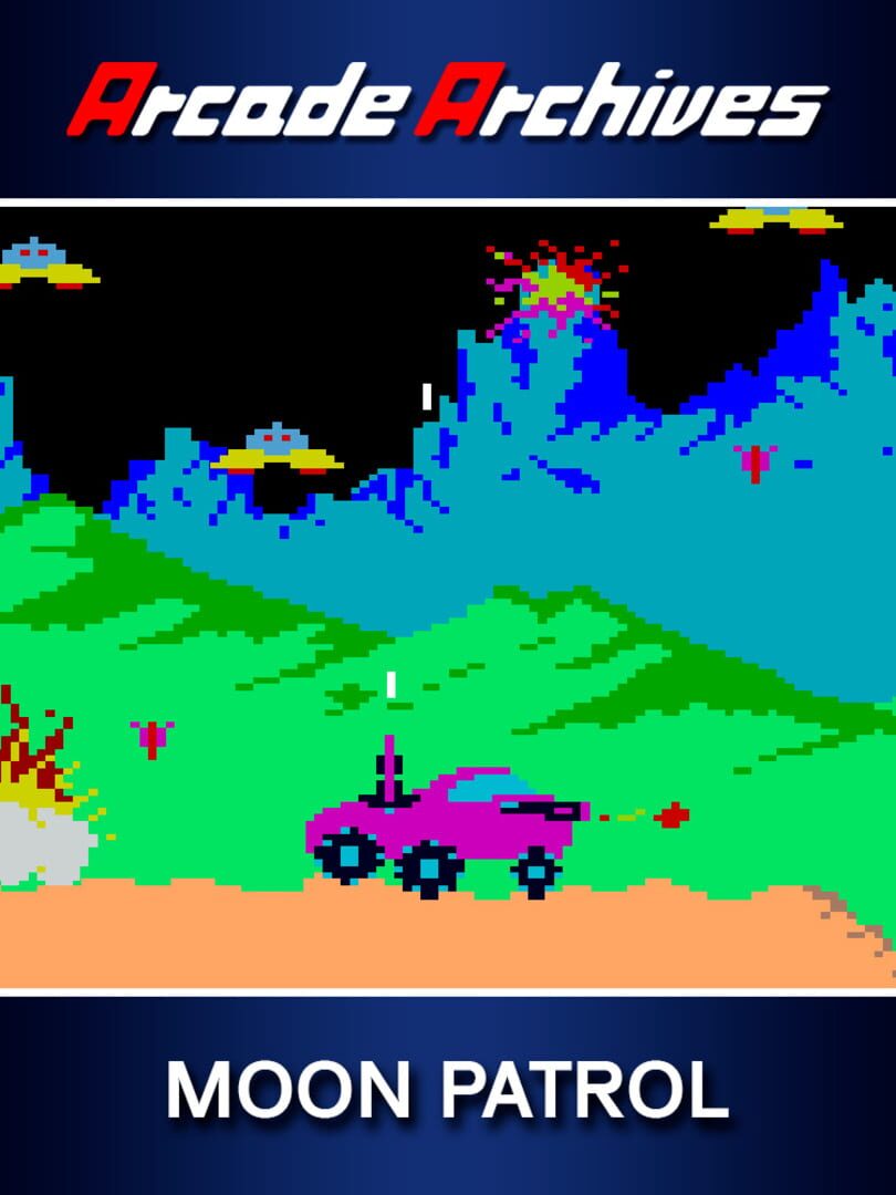 Capa de Arcade Archives: Moon Patrol