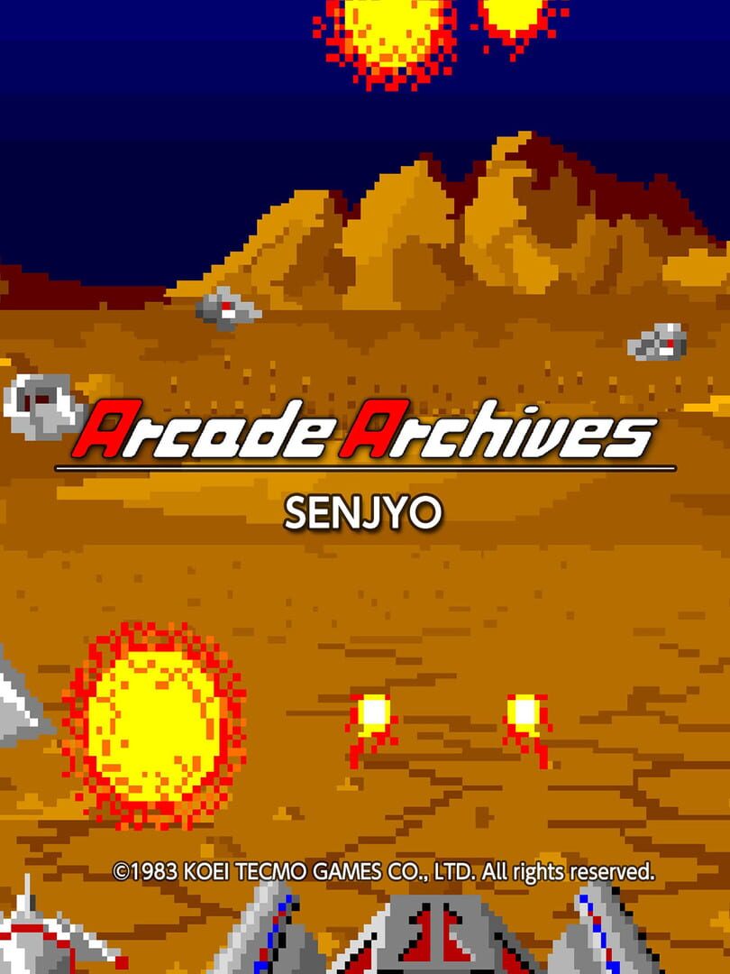 Portada de Arcade Archives: Senjyo