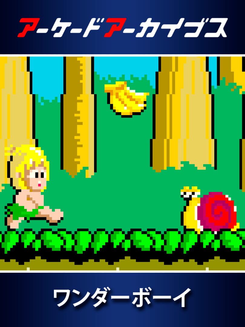 Capa de Arcade Archives: Wonder Boy
