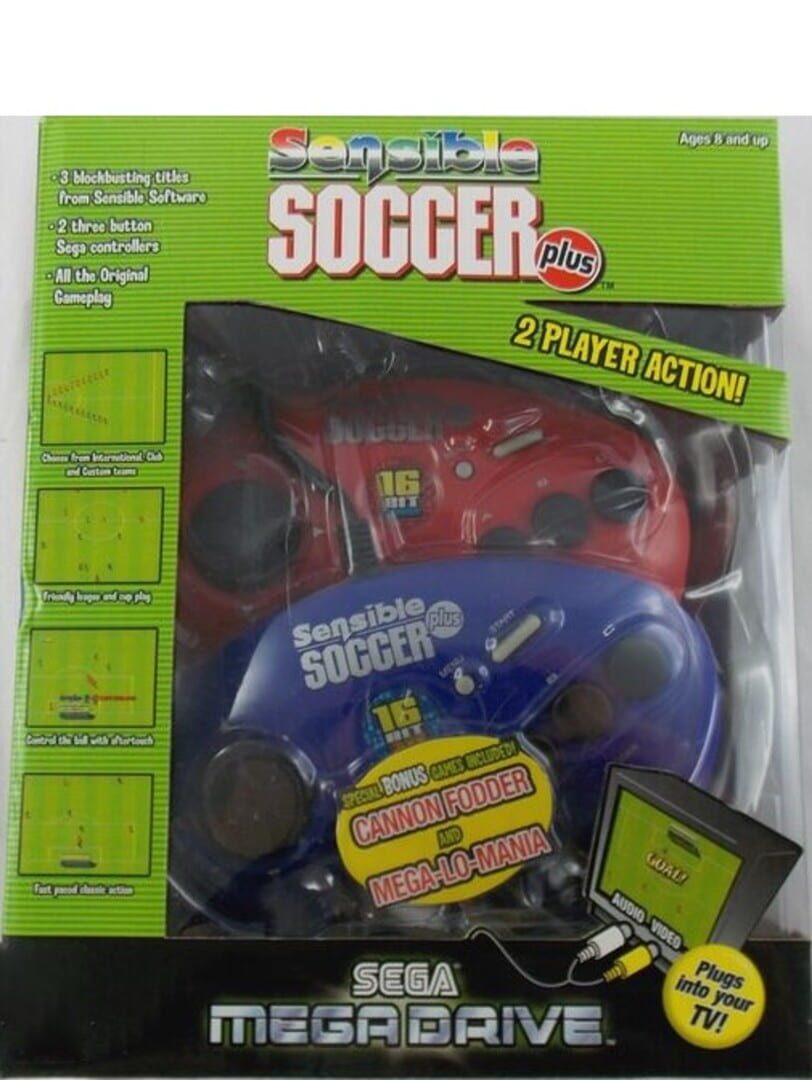Arcade Legends Sensible Soccer Plus 커버