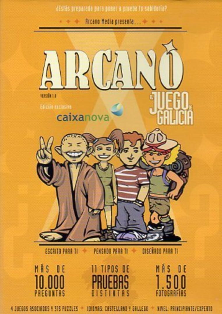 Capa de Arcano: El juego de Galicia