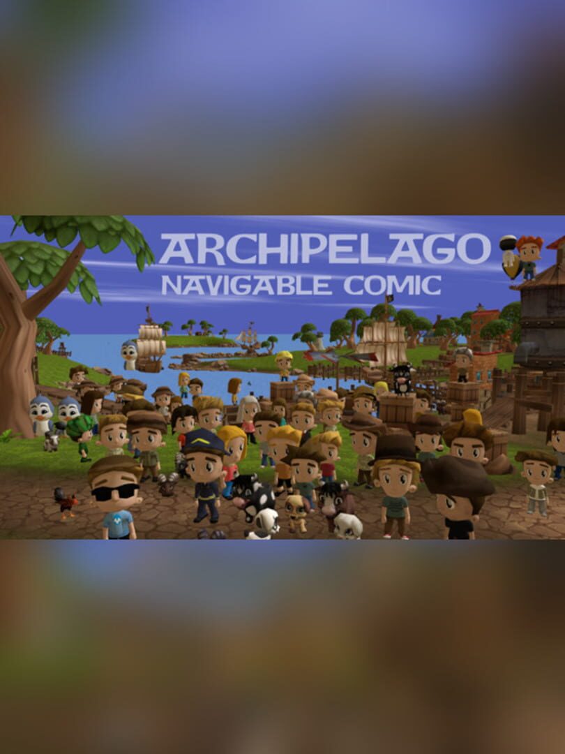 Archipelago: Navigable VR Comic Kapağı