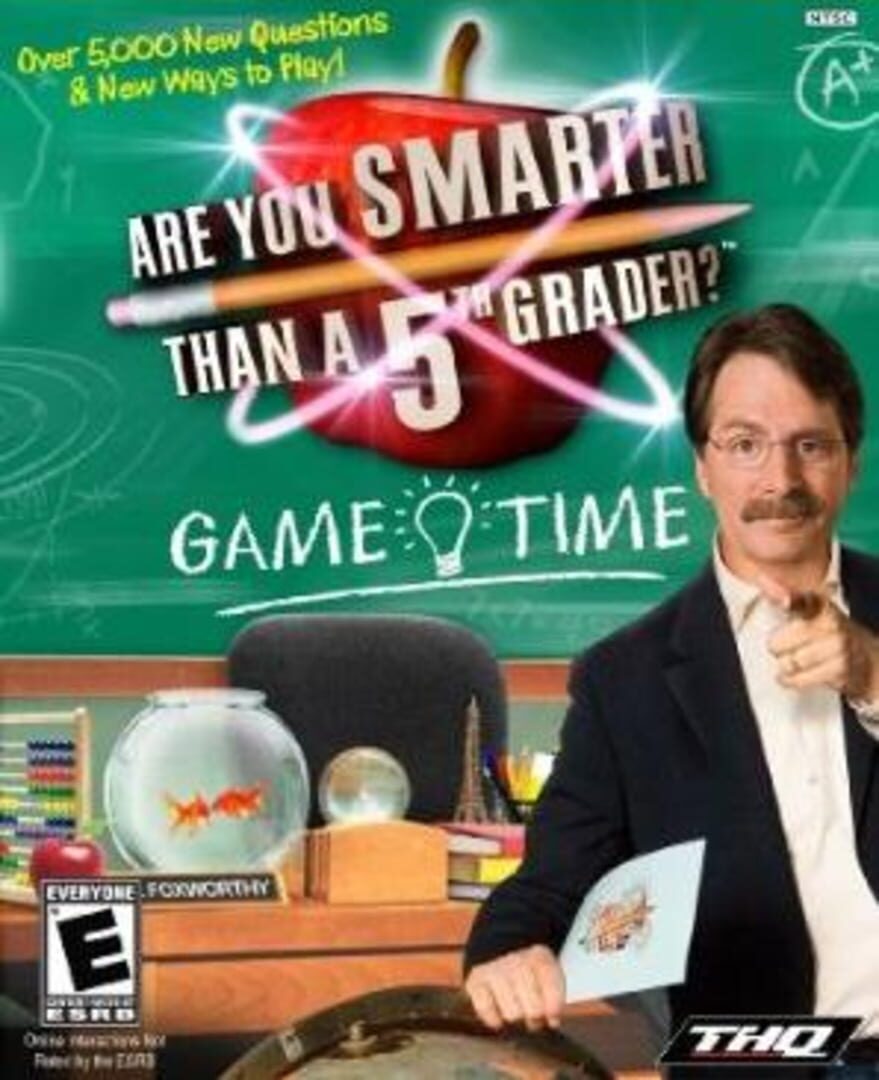 Capa de Are You Smarter Than a 5th Grader? Game Time
