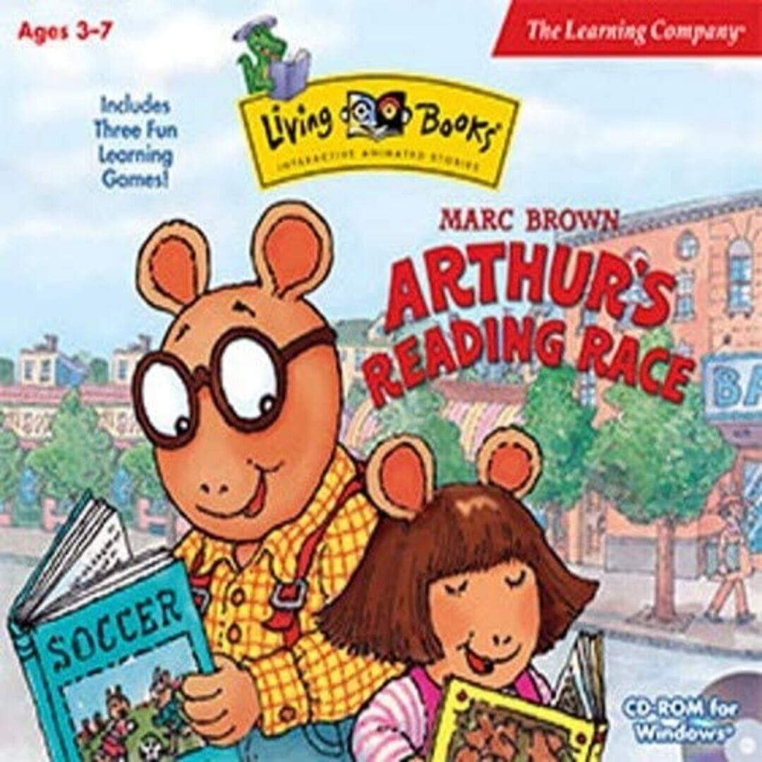 Couverture de Arthur's Reading Race