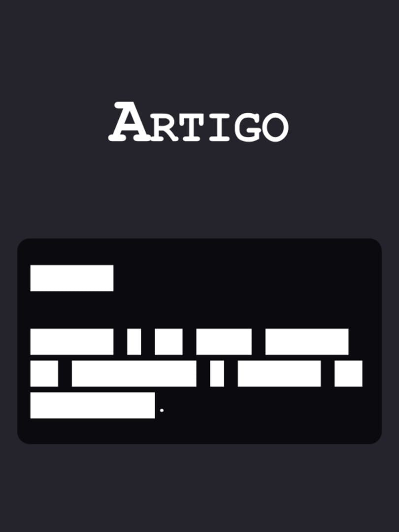 Artigo 커버