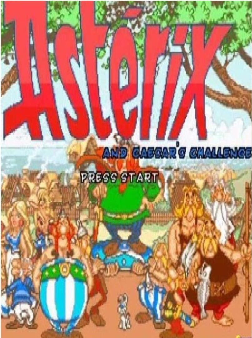 Asterix and Caesar's Challenge Kapağı
