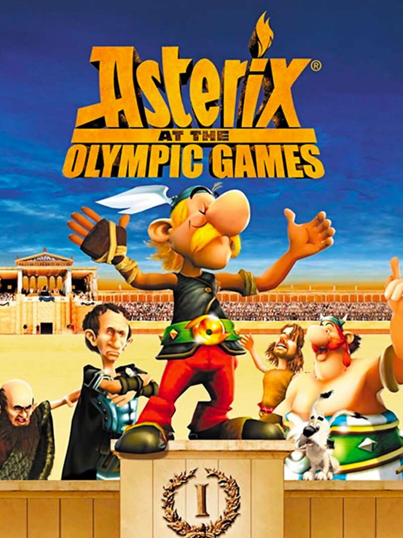Capa de Asterix at the Olympic Games