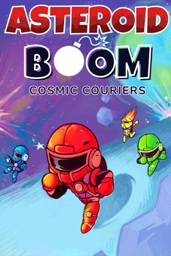 Asteroid Boom Cosmic Courier Cover