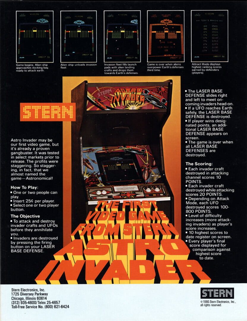 Couverture de Astro Invader