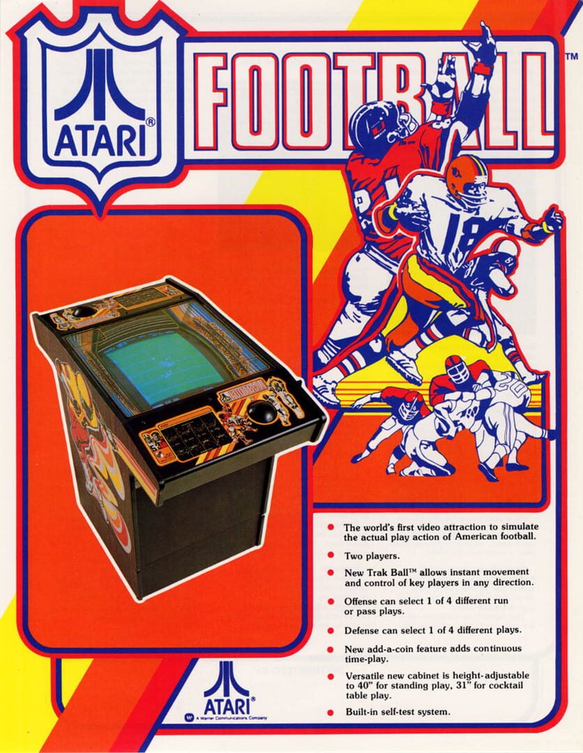 Couverture de Atari Football
