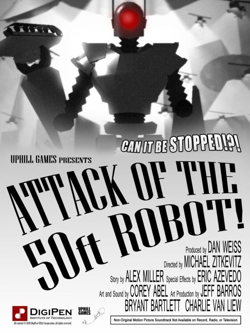 Capa de Attack of the 50ft Robot!