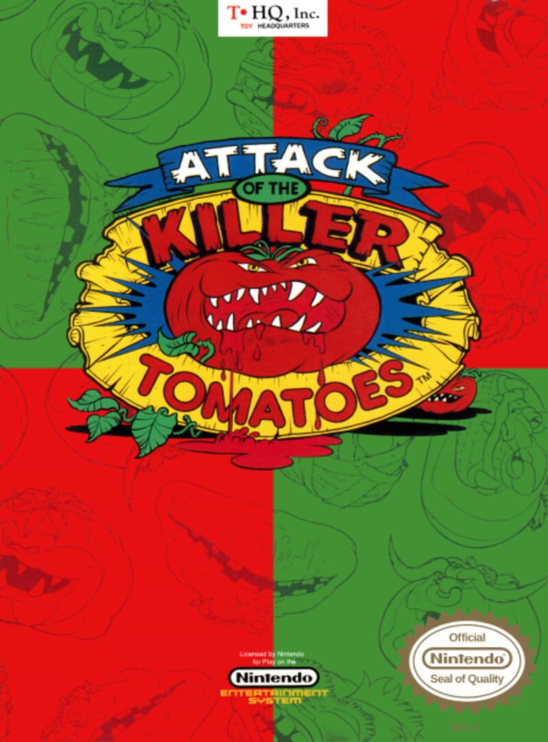 Attack of the Killer Tomatoes Cover
