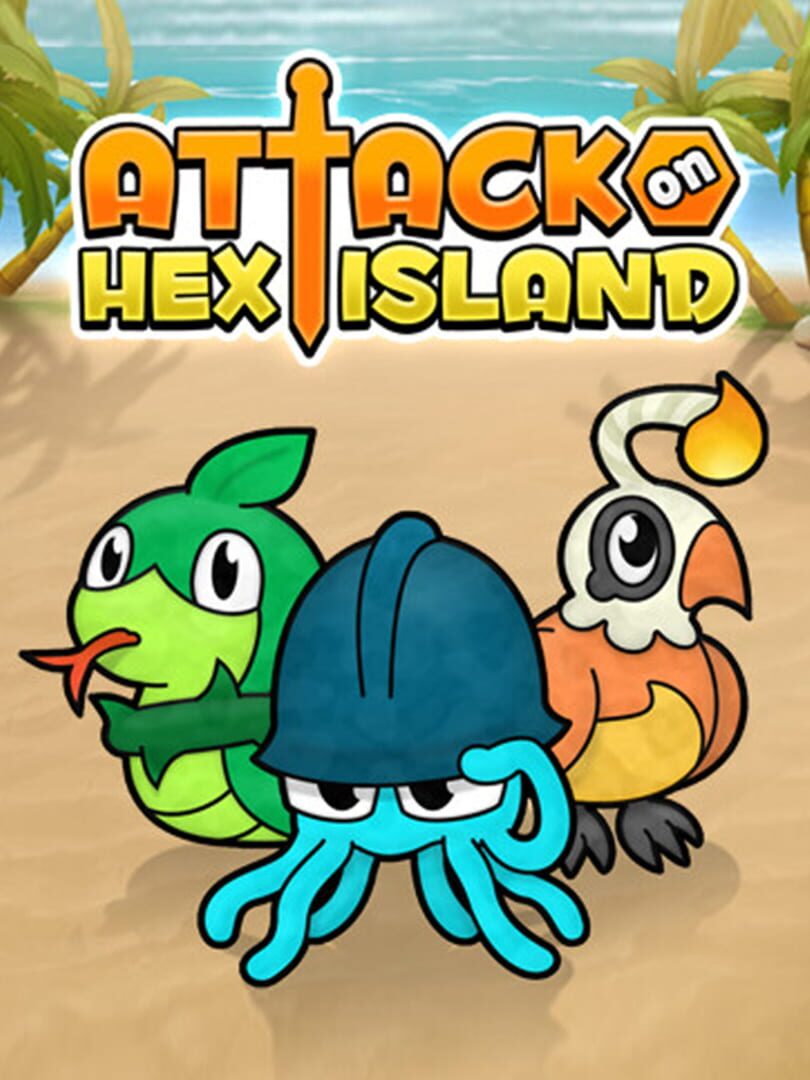 Capa de Attack on Hex Island