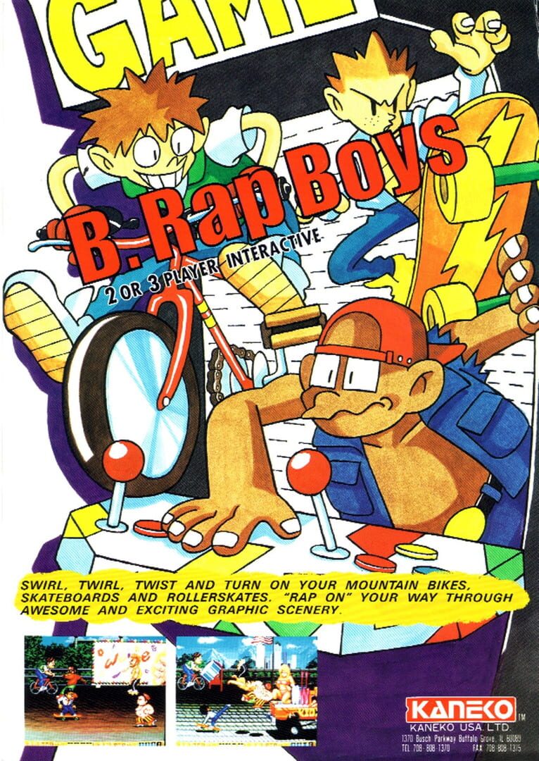 Copertina di B. Rap Boys