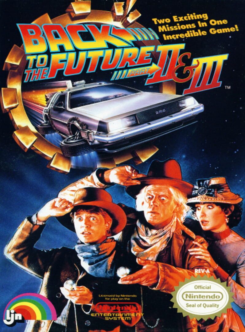 Back to the Future Part II & III 커버