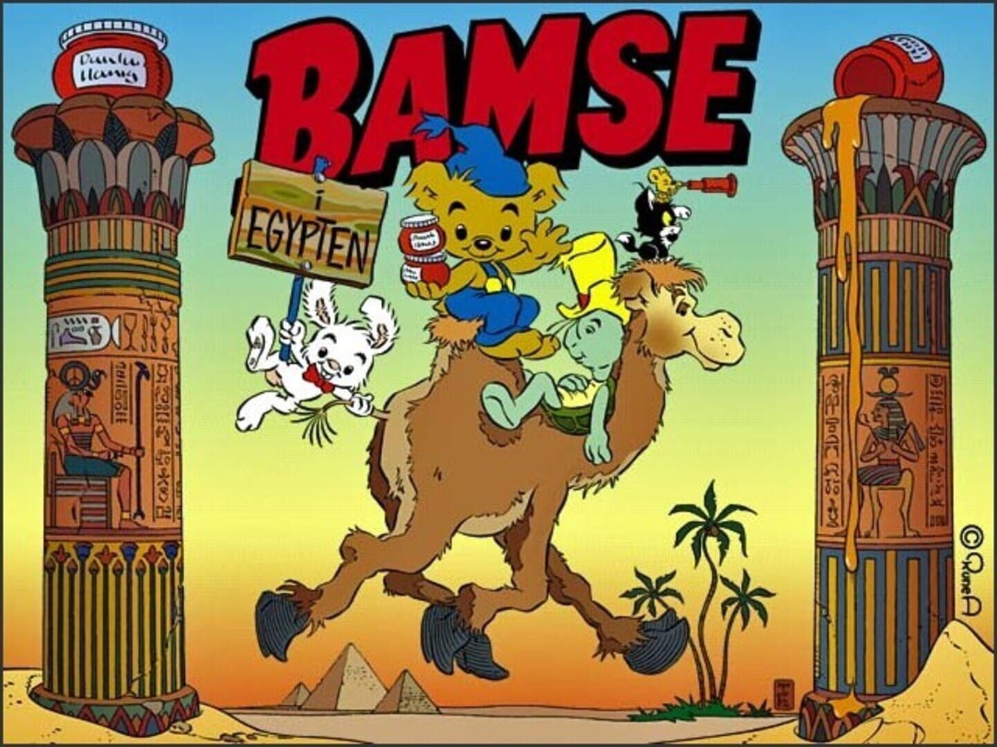 Portada de Bamse i Egypten