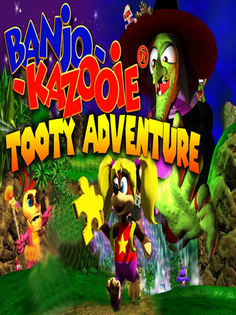 Capa de Banjo Kazooie: Tooty Adventure