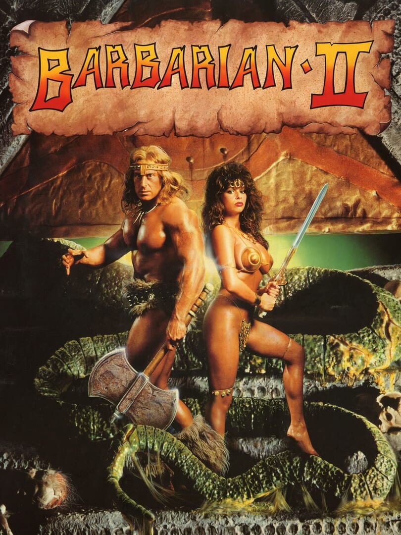 Barbarian II: The Dungeon of Drax Cover