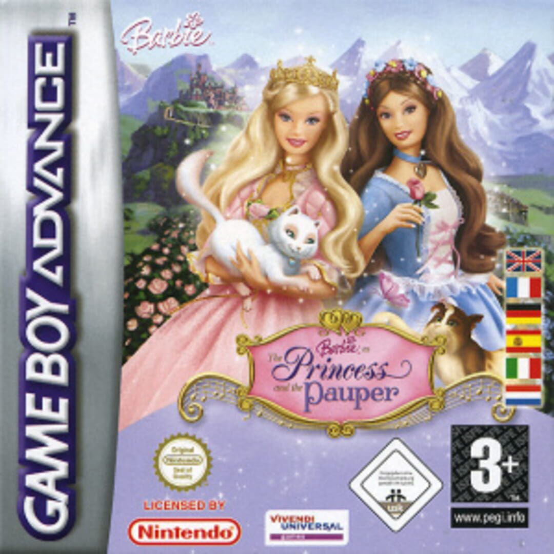 Barbie: The Princess and the Pauper Kapağı